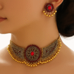 Indian Vintage Style Necklace Set